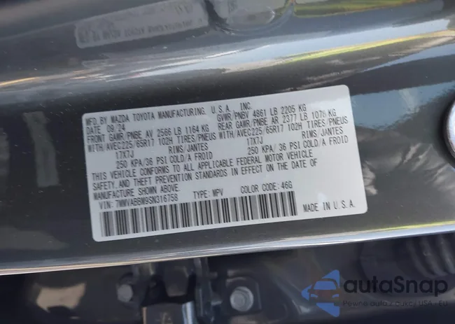 7MMVABBM9SN316758: 42287355