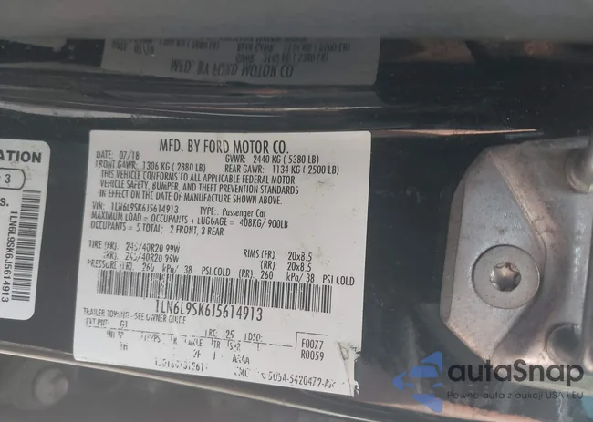 1LN6L9SK6J5614913: 42287576