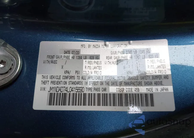 JM1NDAD74L0415690: 42287612