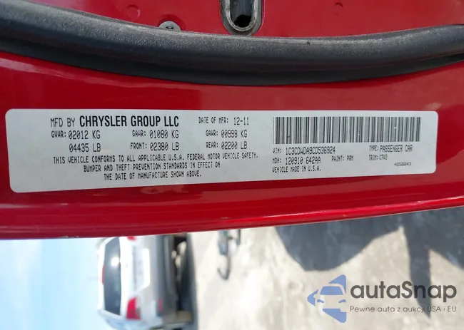 1C3CDWDA9CD536924: 42287734