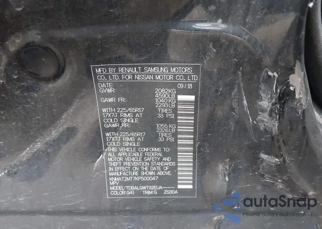 KNMAT2MT7KP500047: 42286977