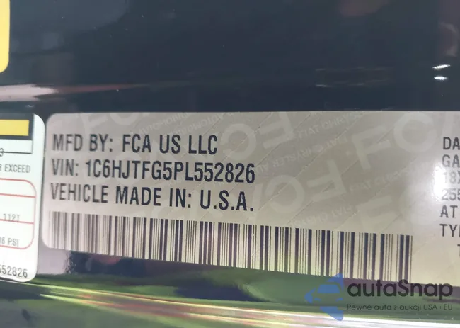1C6HJTFG5PL552826: 42288319
