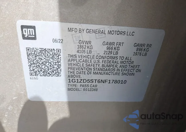 1G1ZD5ST6NF178010: 42287898