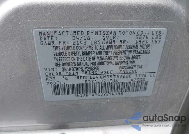 3N1AB7AP6JY296395: 42287902