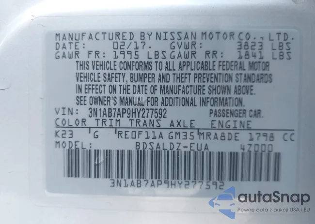 3N1AB7AP9HY277592: 42287903