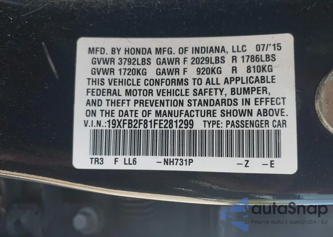 19XFB2F81FE281299: 42287906