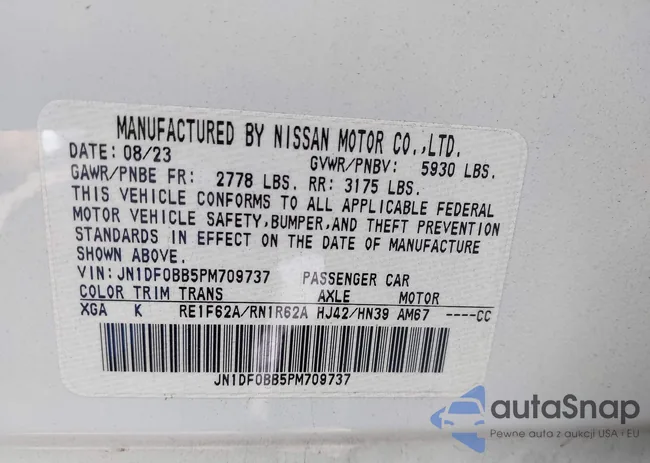 JN1DF0BB5PM709737: 42287939