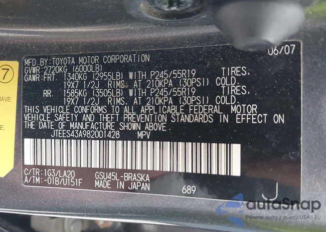 JTEES43A982001428: 42287944