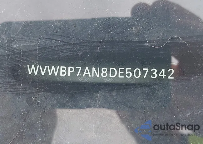 WVWBP7AN8DE507342: 42289217