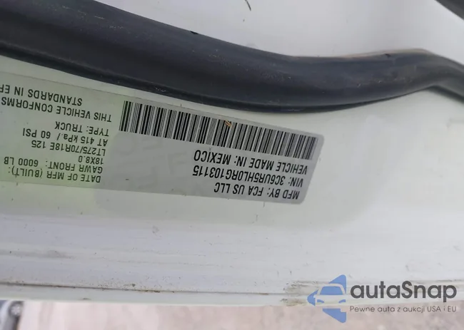 3C6UR5HL0RG103115: 42289310