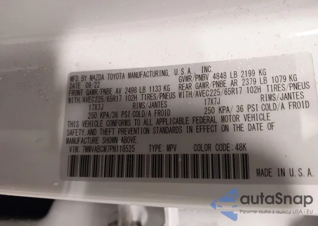 7MMVABCM7PN118525: 42289336