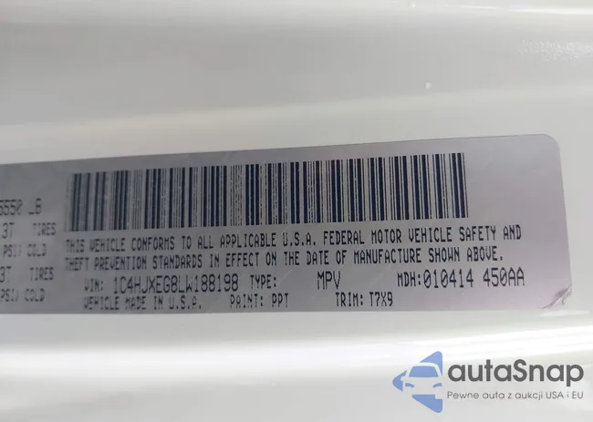 1C4HJXEN3LW243588: 42289351