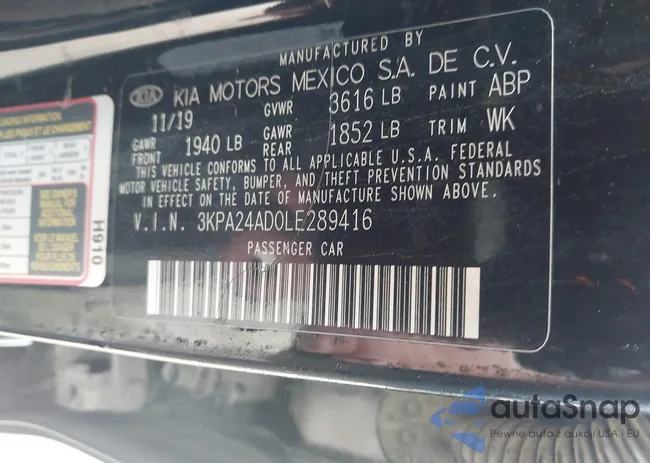 3KPA24AD0LE289416: 42289356