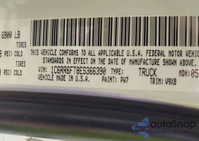 1C6RR6FT8ES366390: 42289392