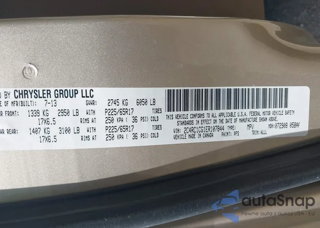 2C4RC1CG1ER107844: 42289512