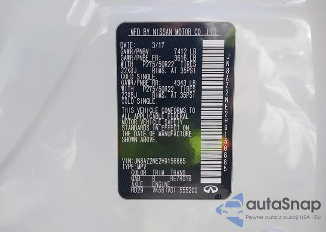 JN8AZ2NE2H9156885: 42289528