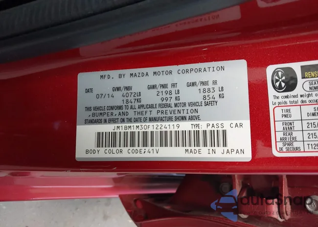 JM1BM1M30F1224119: 42289637