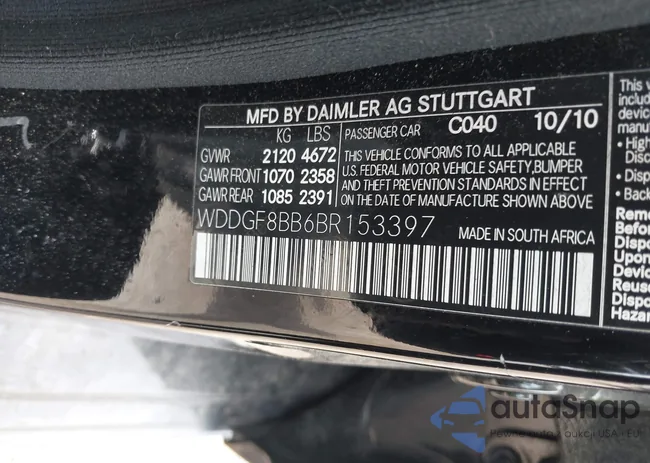 WDDGF8BB6BR153397: 42289677