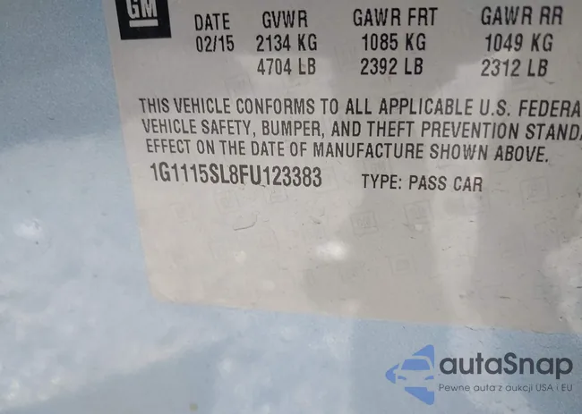 1G1115SL8FU123383: 42289764