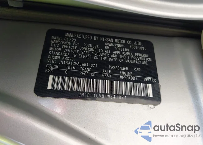 JN1BJ1CV8LW541871: 42288876