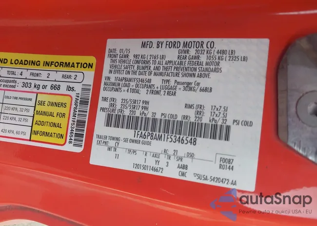 1FA6P8AM1F5346548: 42288877