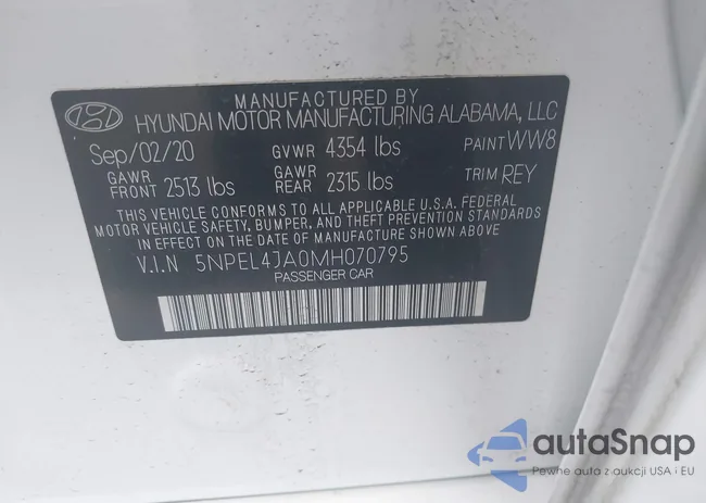 5NPEL4JA0MH070795: 42289032