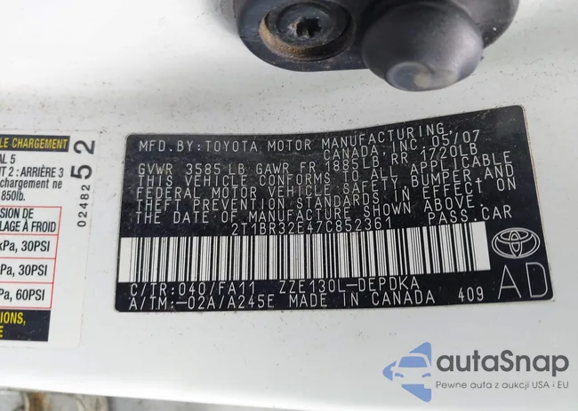 2T1BR32E47C852361: 42289961