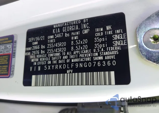 5XYRKDLF9NG076360: 42290053