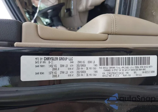 1C4RJFBG0CC124161: 42291399