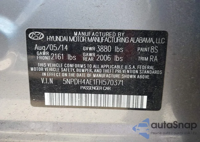 5NPDH4AE1FH570371: 42291779