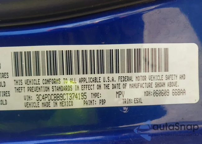 3C4PDCBB9CT374195: 42292673