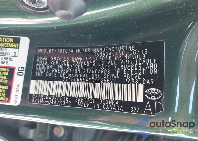 2T1BURHE4FC442862: 42292803