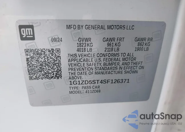 1G1ZD5ST4SF126371: 42292108