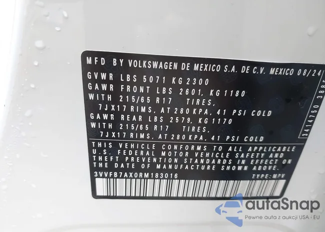 3VVFB7AX0RM183016: 42292192