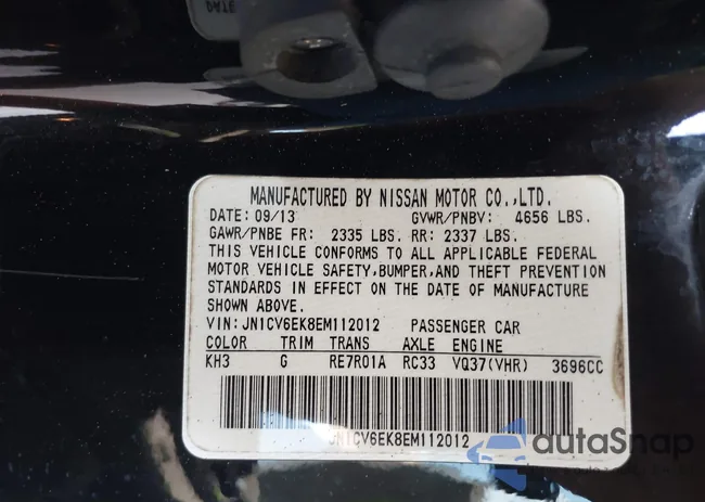 JN1CV6EK8EM112012: 42293533