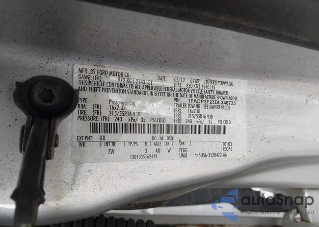 1FADP3F23DL348733: 42293771