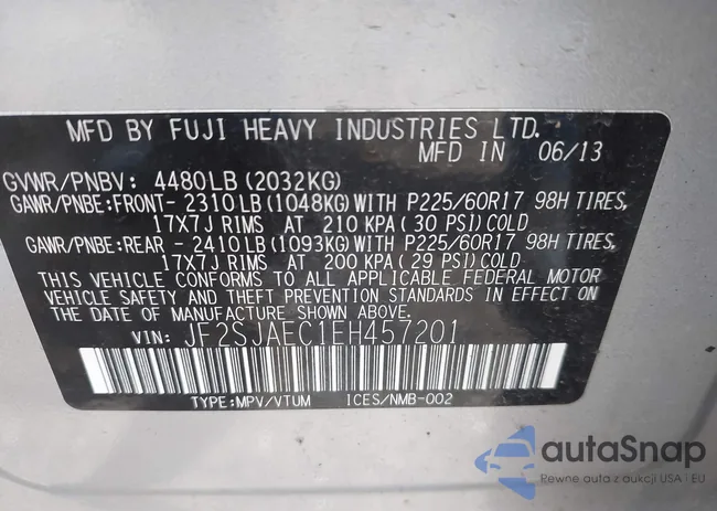 JF2SJAEC1EH457201: 42293776