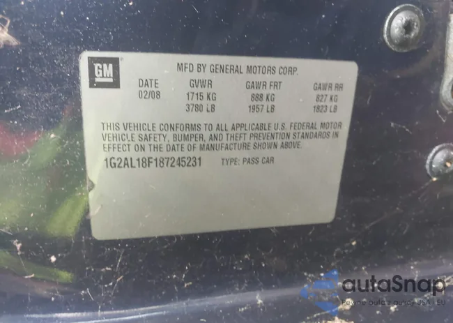 1G2AL18F187245231: 42294288