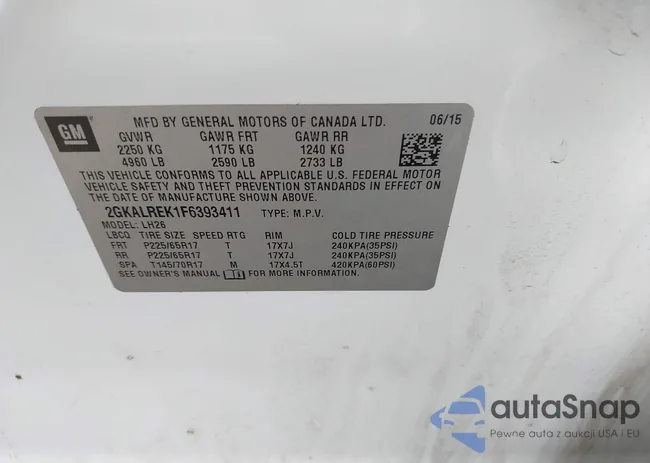 2GKALREK1F6393411: 42294438