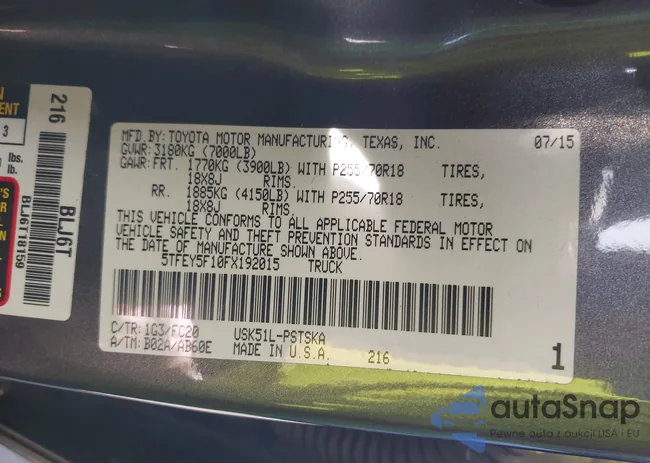 5TFEY5F10FX192015: 42294458