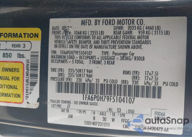 1FA6P0H79F5104107: 42294461