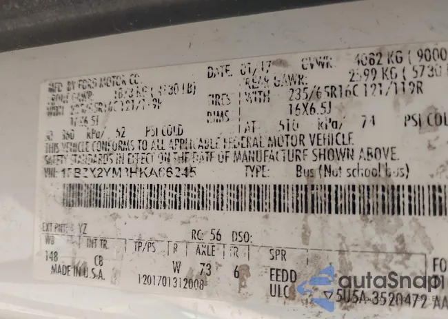 1FBZX2YM3HKA66245: 42293869