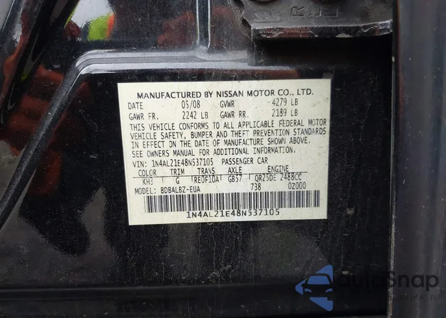 1N4AL21E48N537105: 42295276