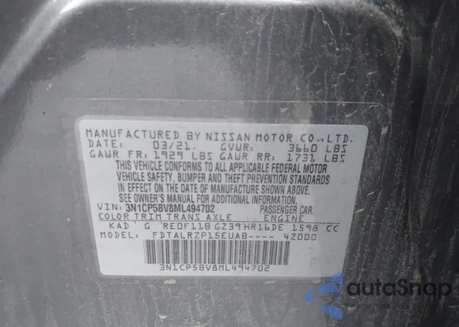 3N1CP5BV8ML494702: 42295292