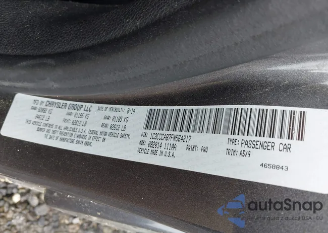 1C3CCCAB7FN564217: 42295503