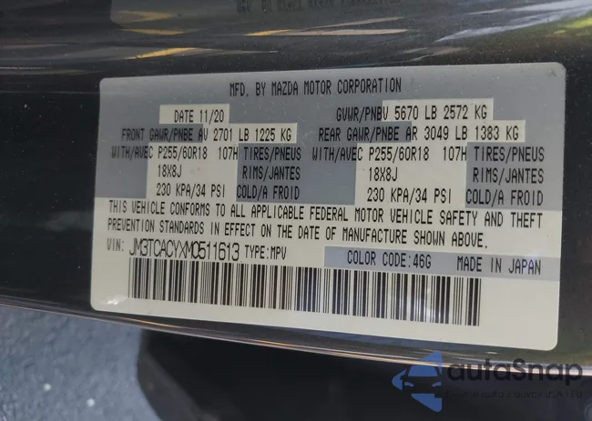 JM3TCACYXM0511613: 42294802