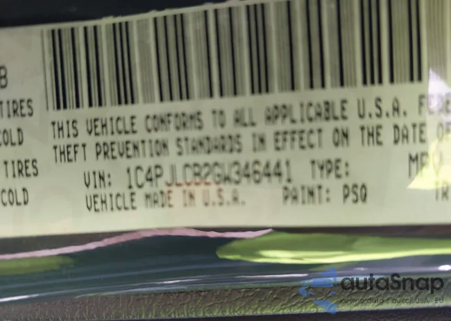 1C4PJLCB2GW346441: 42295043