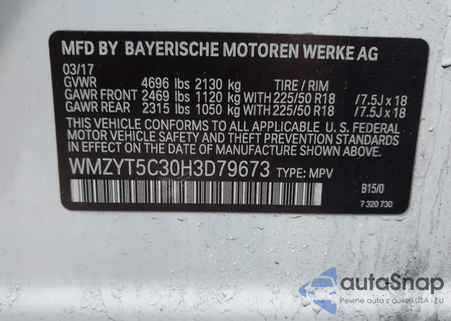 WMZYT5C30H3D79673: 42295062