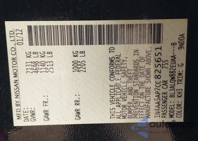 1N4AA5AP7CC825651: 42296200