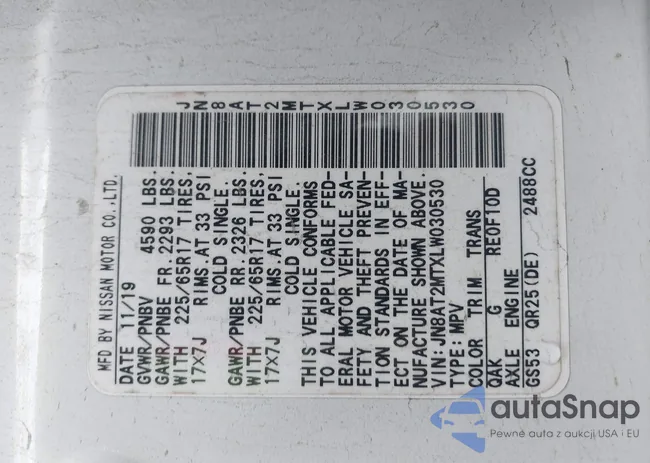 JN8AT2MTXLW030530: 42296448